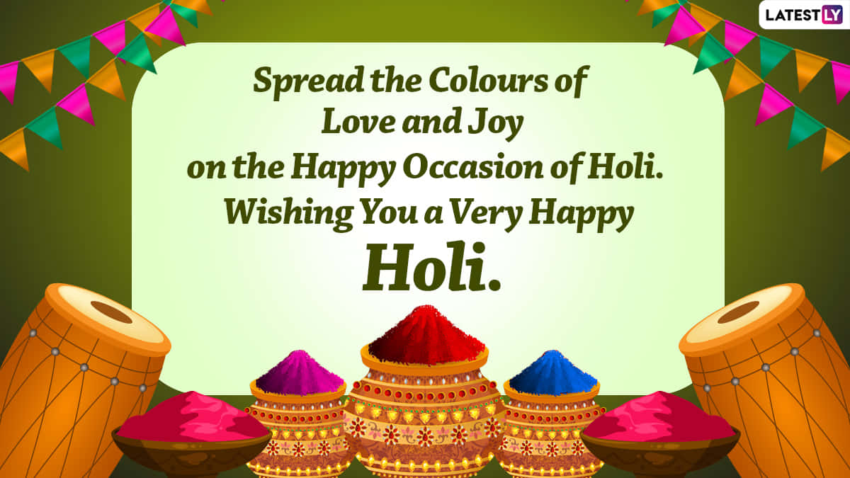 Helleund Fröhliche Holi-festival In Indien.