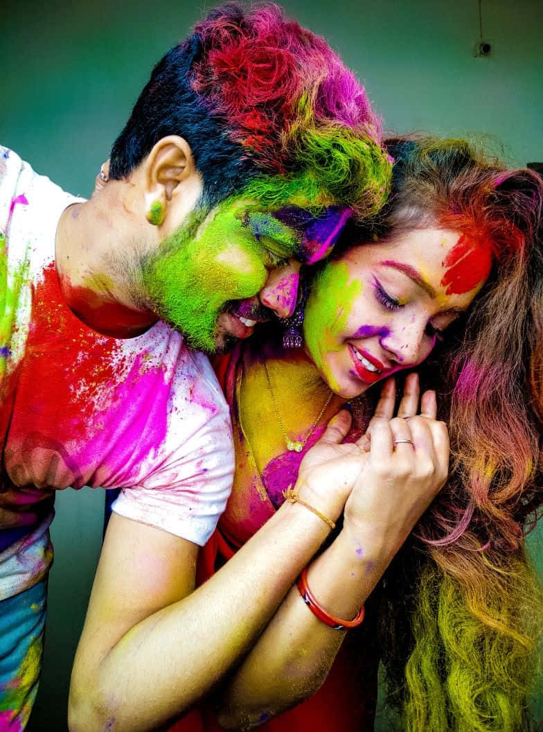 "Colorful celebration of Holi around the world"