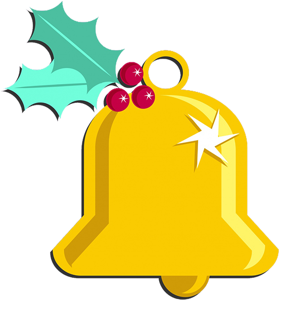 Holiday Bell Graphic PNG
