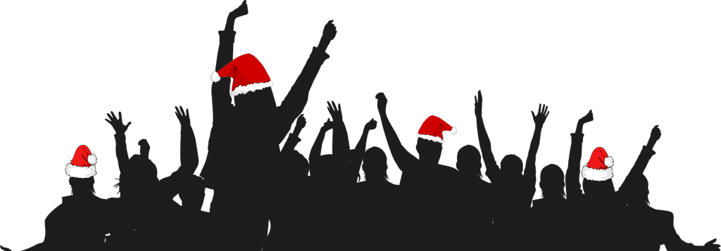 Holiday Cheer Crowd Silhouette.png PNG
