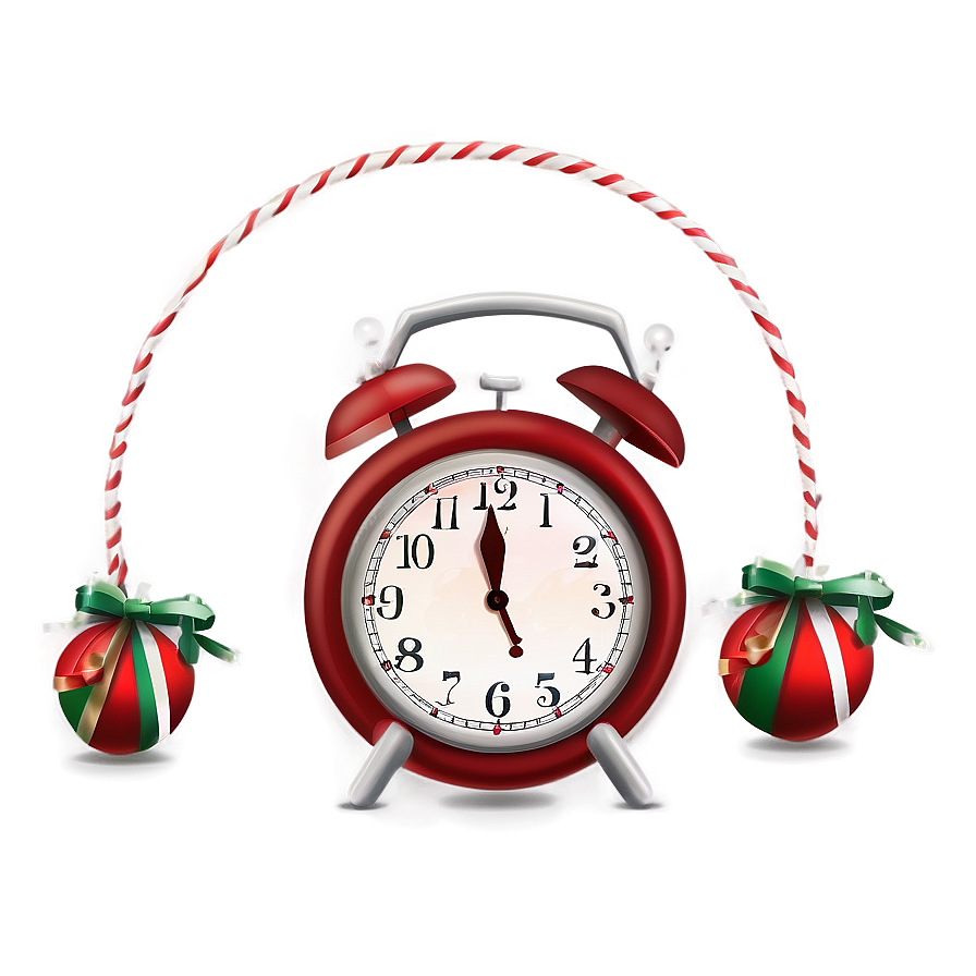 Holiday Clock Clipart Png Kgc PNG