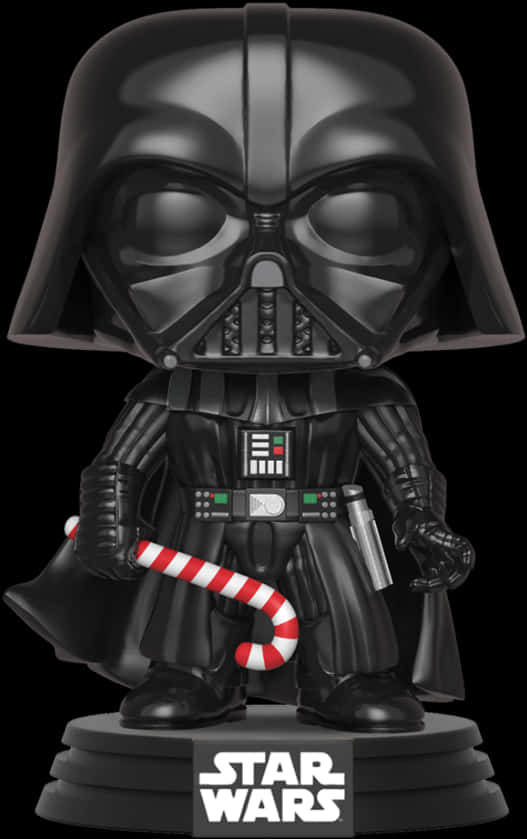 Holiday Darth Vader Figurine PNG