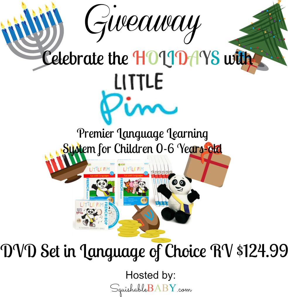 Holiday Giveaway Little Pim Language Learning PNG