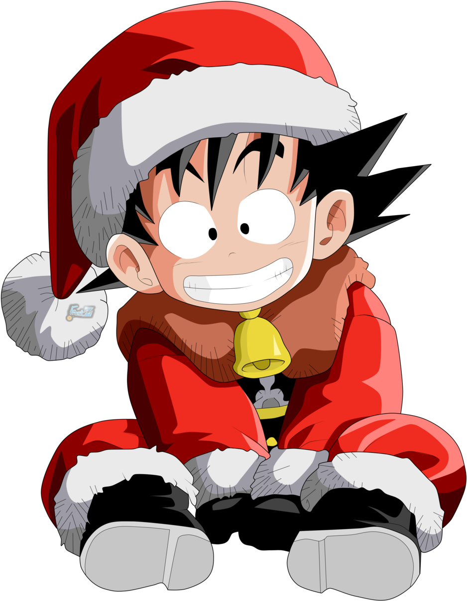 Holiday Gokuin Santa Costume PNG