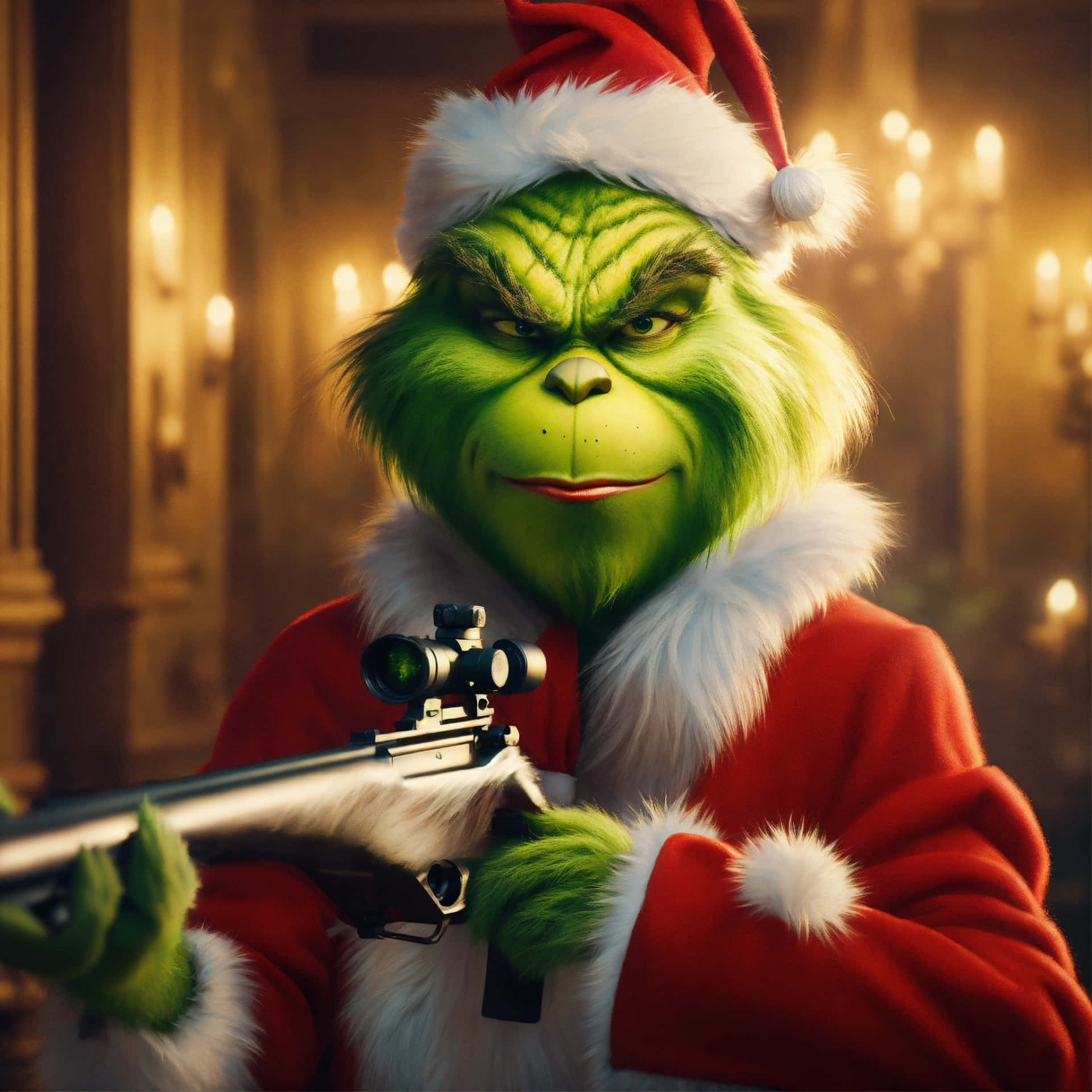 [100+] Aesthetic Grinch Wallpapers | Wallpapers.com