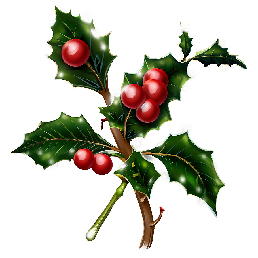 Holiday Holly Png Qgq93 PNG