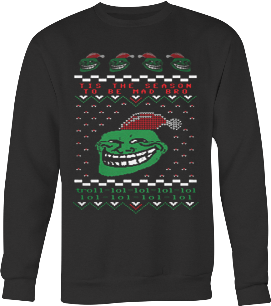 Holiday Meme Sweater Design PNG