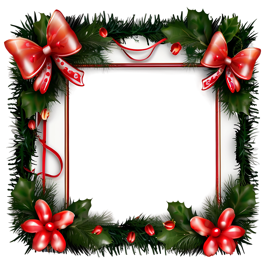 Holiday Photo Frame Png 55 PNG