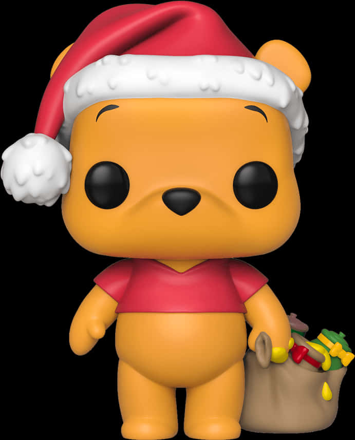 Holiday Pooh Funko Pop PNG