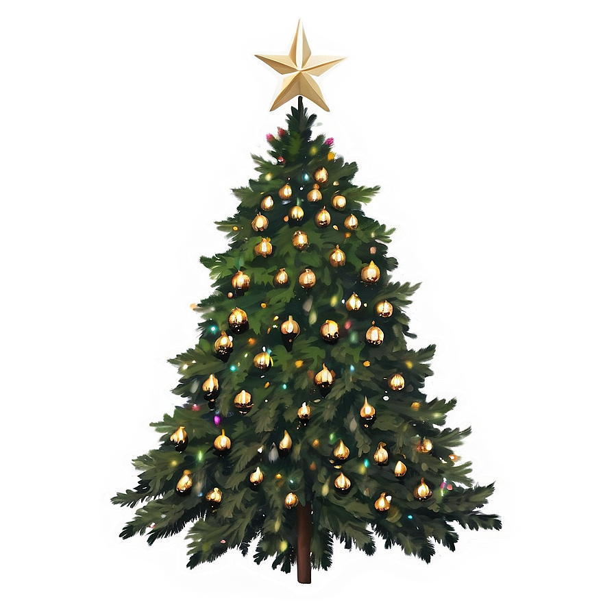 Holiday Season Christmas Tree Png Transparent Svv68 PNG