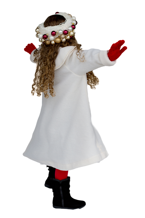 Holiday Season Festive Child Costume PNG