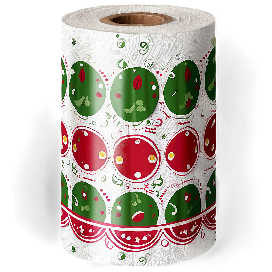 Holiday Themed Paper Towel Png 06132024 PNG