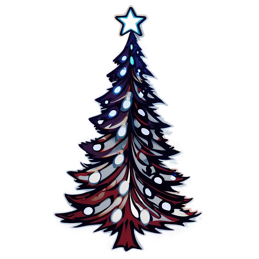 Holiday Tree Silhouette Png 61 PNG