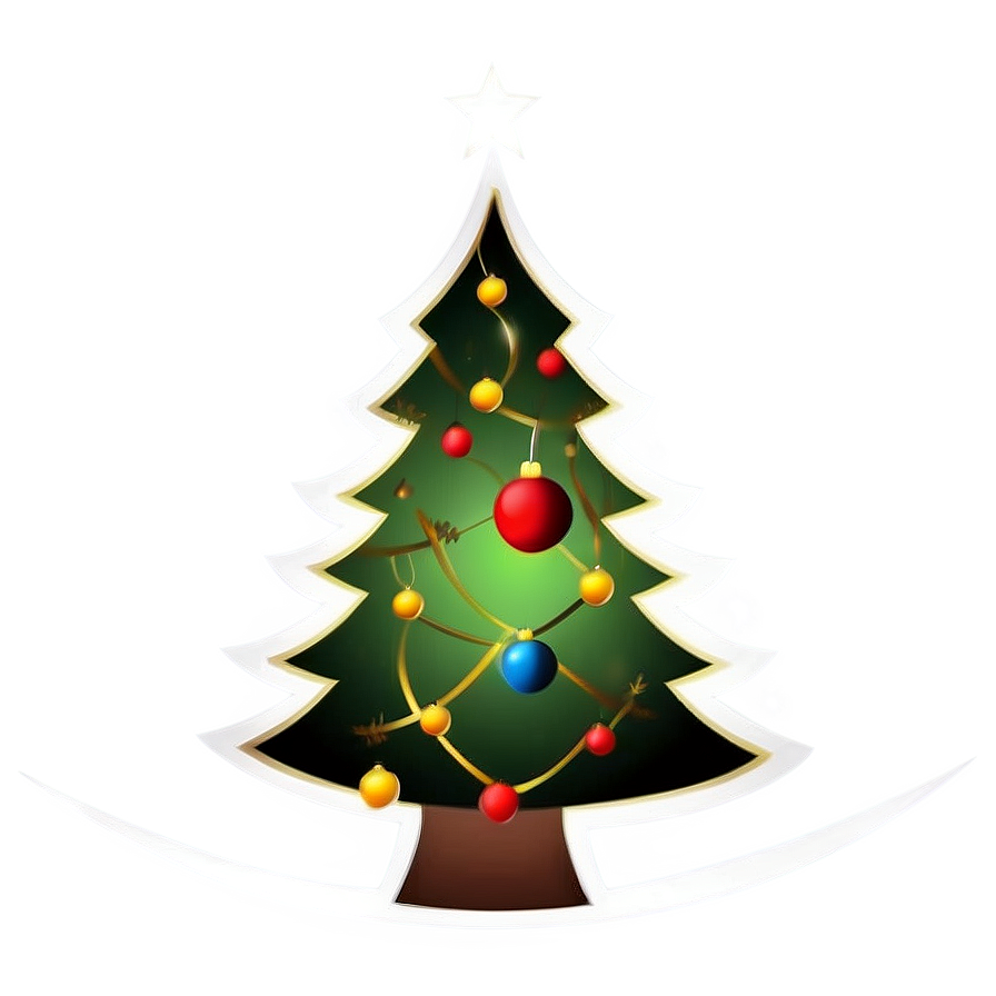 Holiday Tree Silhouette Png Psq PNG