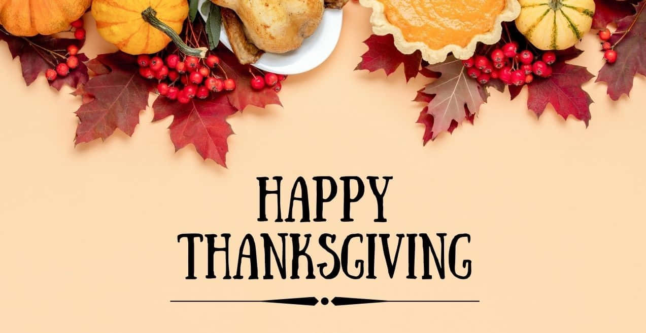 Thanksgiving Holiday Zoom Background 1273 x 658 Background