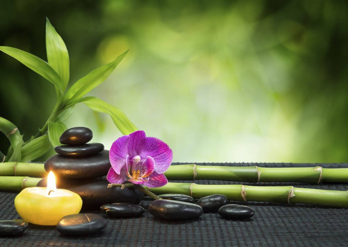 Holistic Spa Relaxation Wallpaper