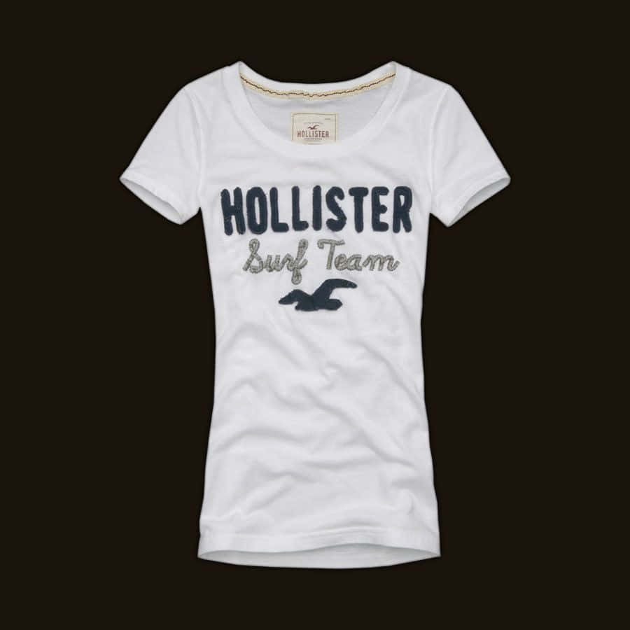 Camisetafeminina Da Equipe De Surf Da Hollister