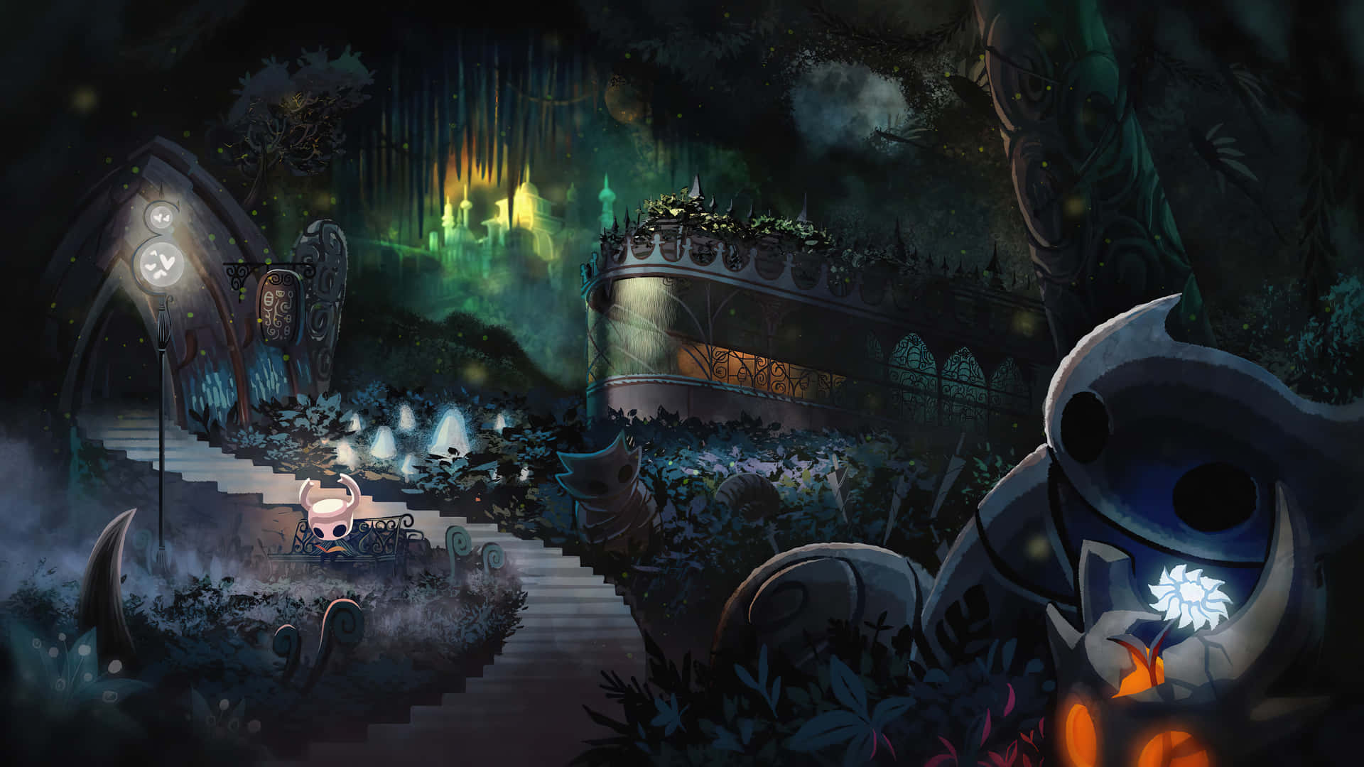 “Take flight in Hollow Knight and explore the depths of a forgotten kingdom.”