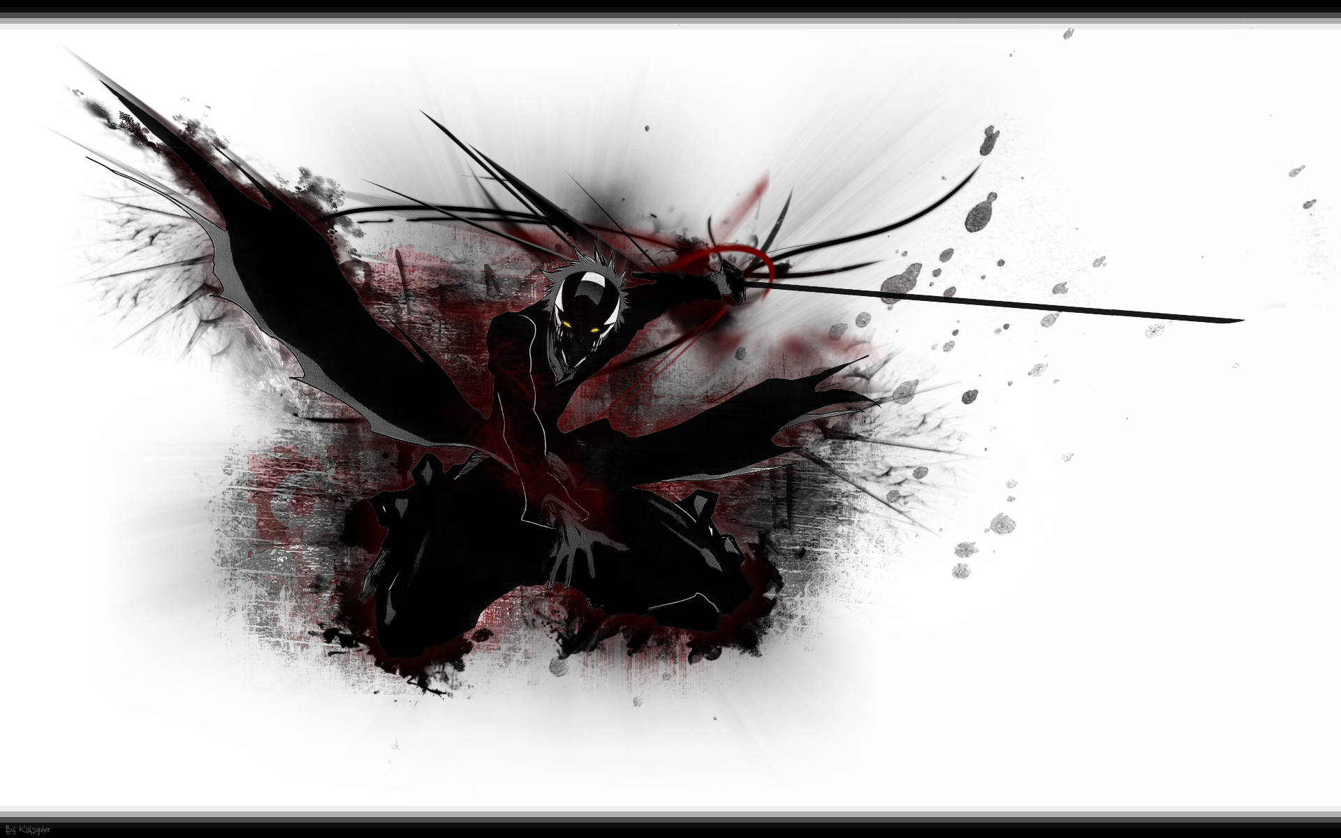 Nuevofondo De Pantalla De Hollow Mask Ichigo En Bleach. Fondo de pantalla