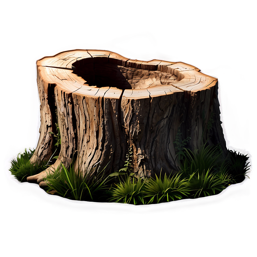 Hollow Tree Stump Png Xat PNG