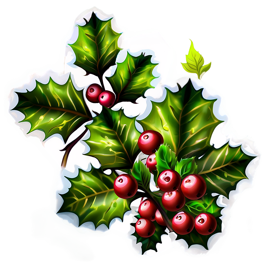 Holly Berries Png Kji PNG