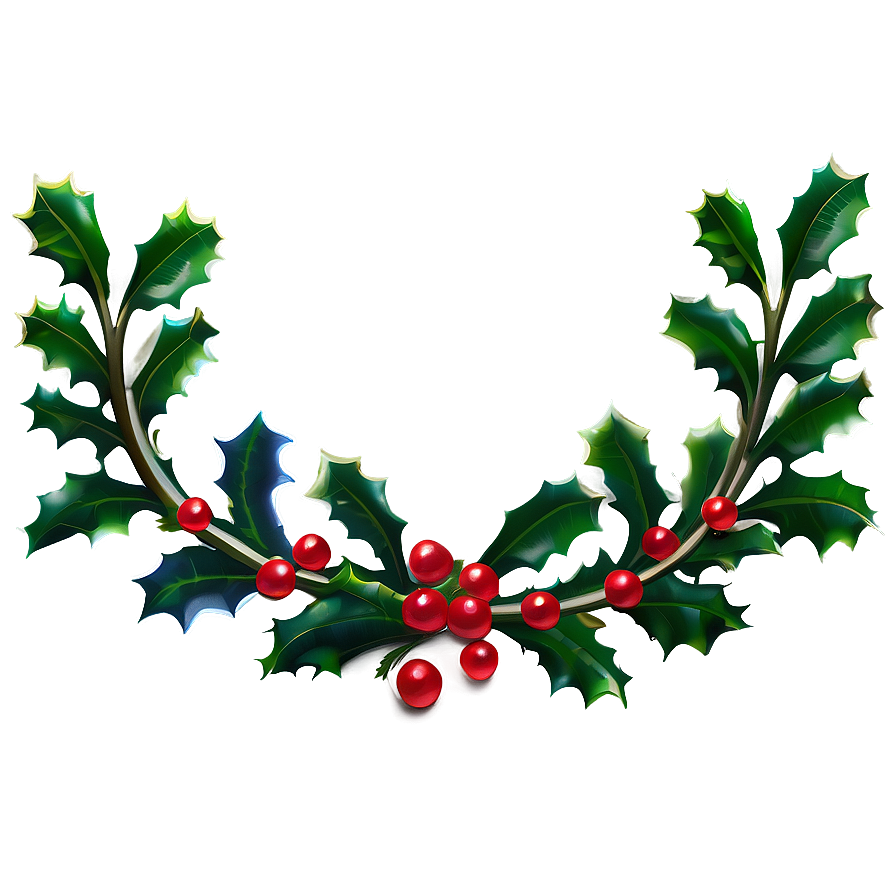 Holly Border Png Wqn PNG