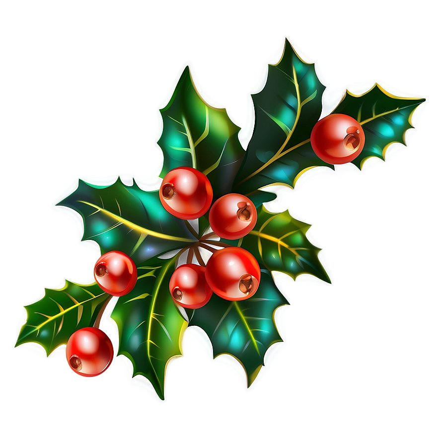 Holly Clipart Png 05252024 PNG