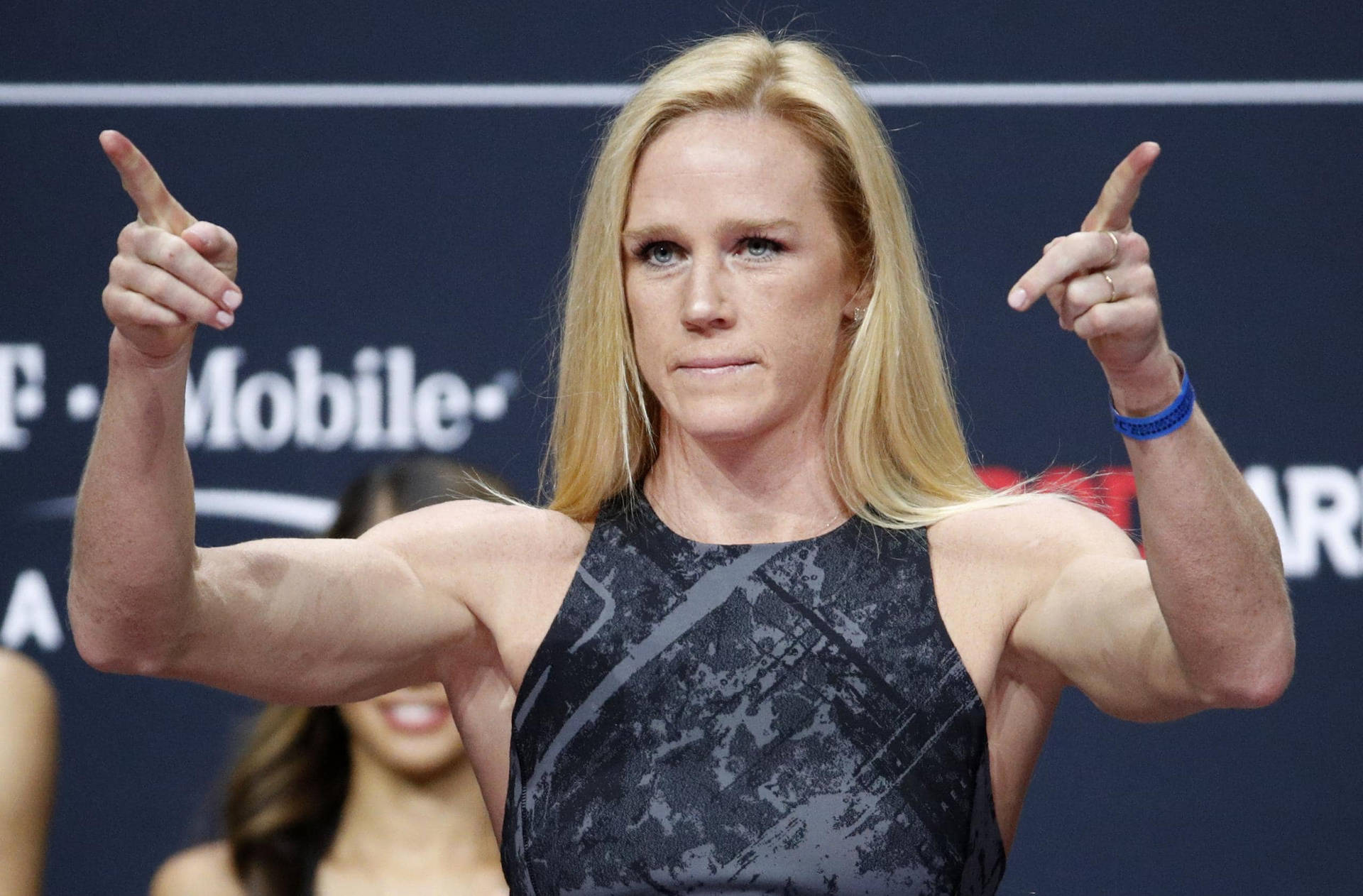 Holly Holm Cool Pose Wallpaper