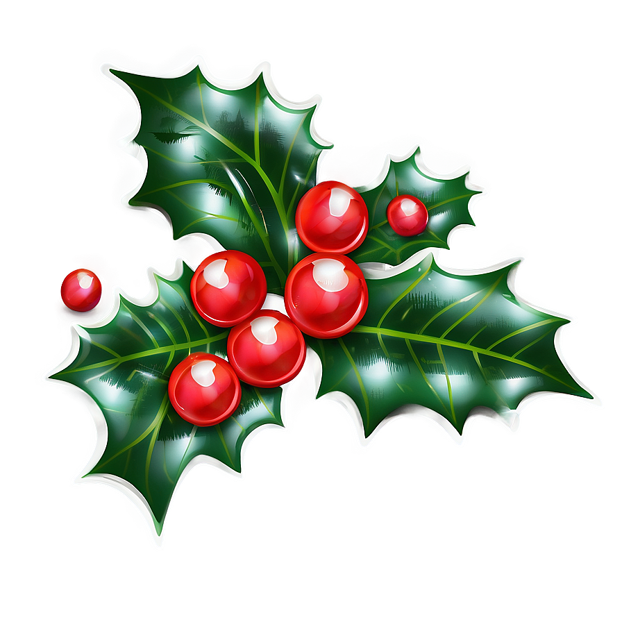 Holly Illustration Png Nik PNG