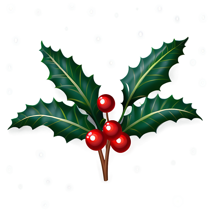 Download Holly Pattern Png Bgu | Wallpapers.com