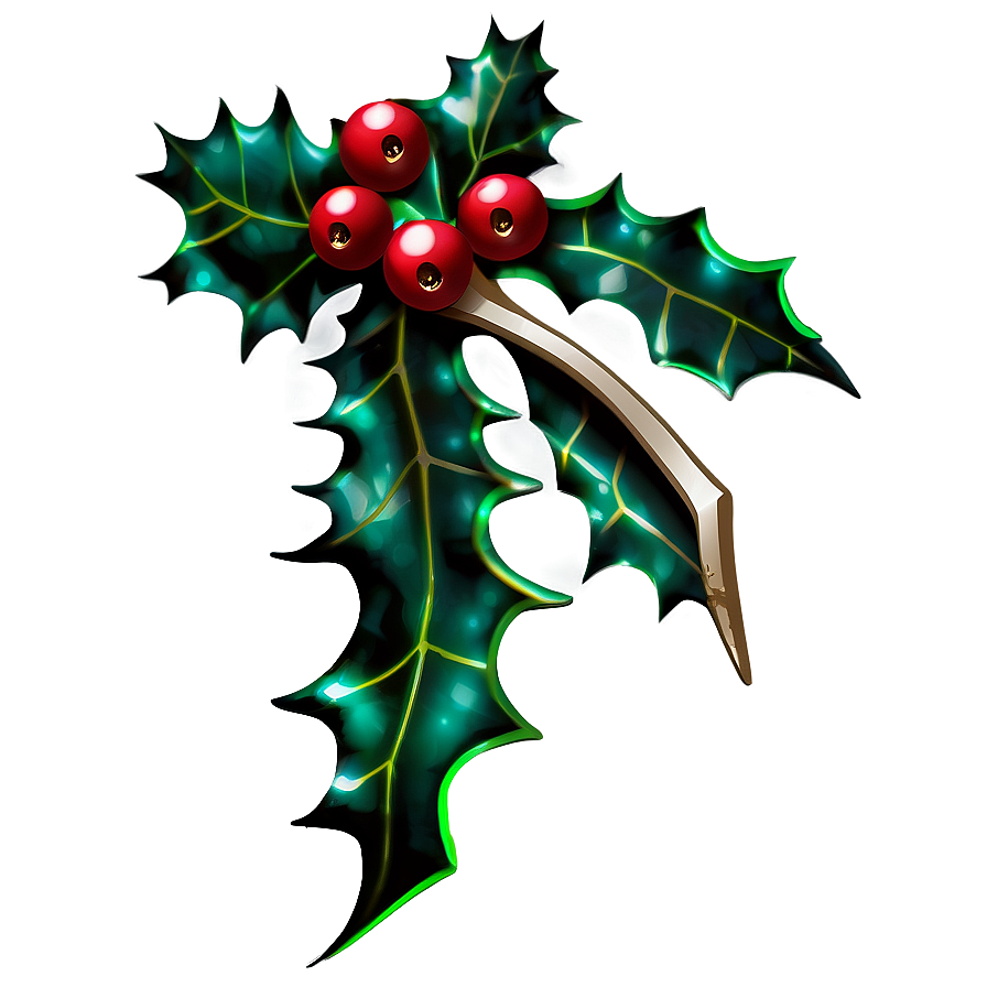 Holly Sprig Png Bnk2 PNG