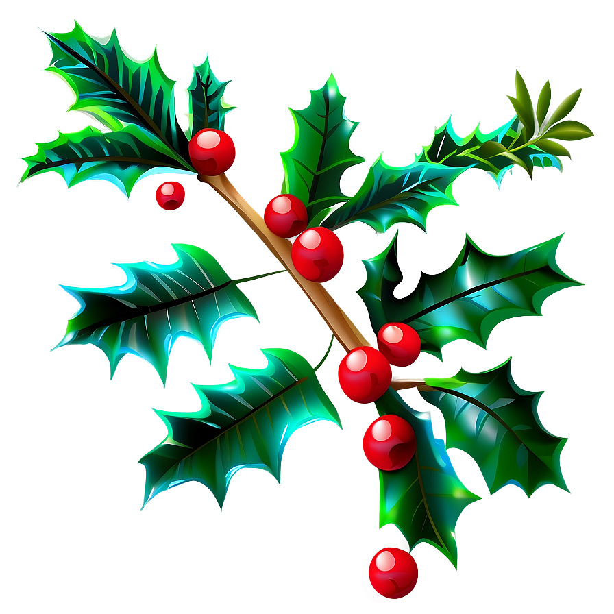 Download Holly Vector Png 76 | Wallpapers.com