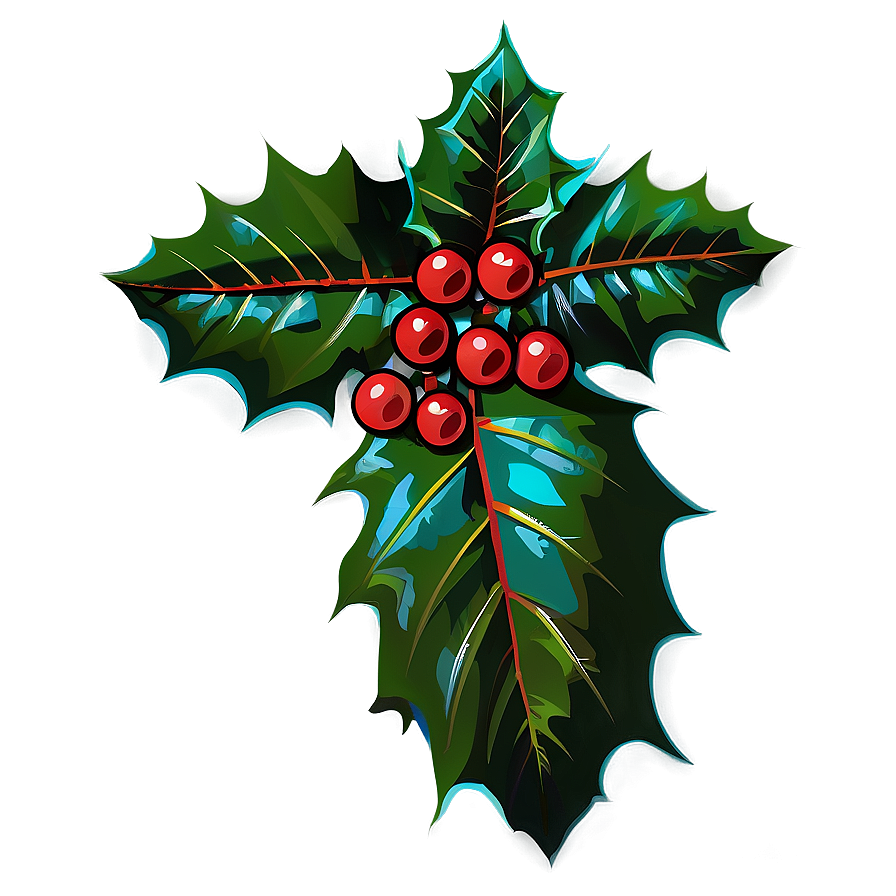 Download Holly Vector Png Rwo57 | Wallpapers.com