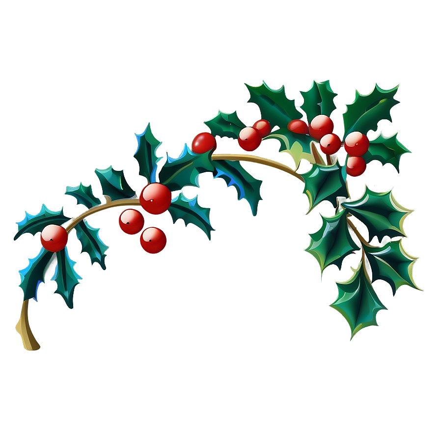 Holly Vector Png Xqf95 PNG