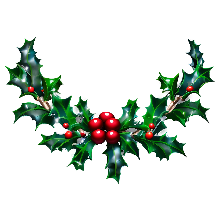 Holly Wreath Png Cld PNG