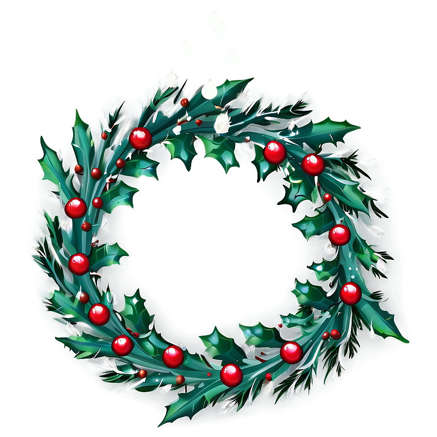 Holly Wreath Png Mem20 PNG