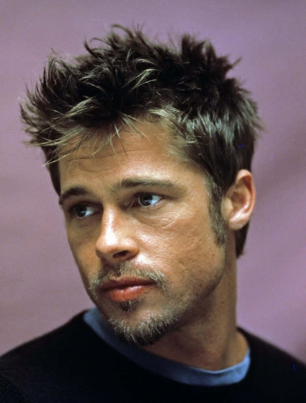 Hollywood Actor Brad Pitt In A Casual Style