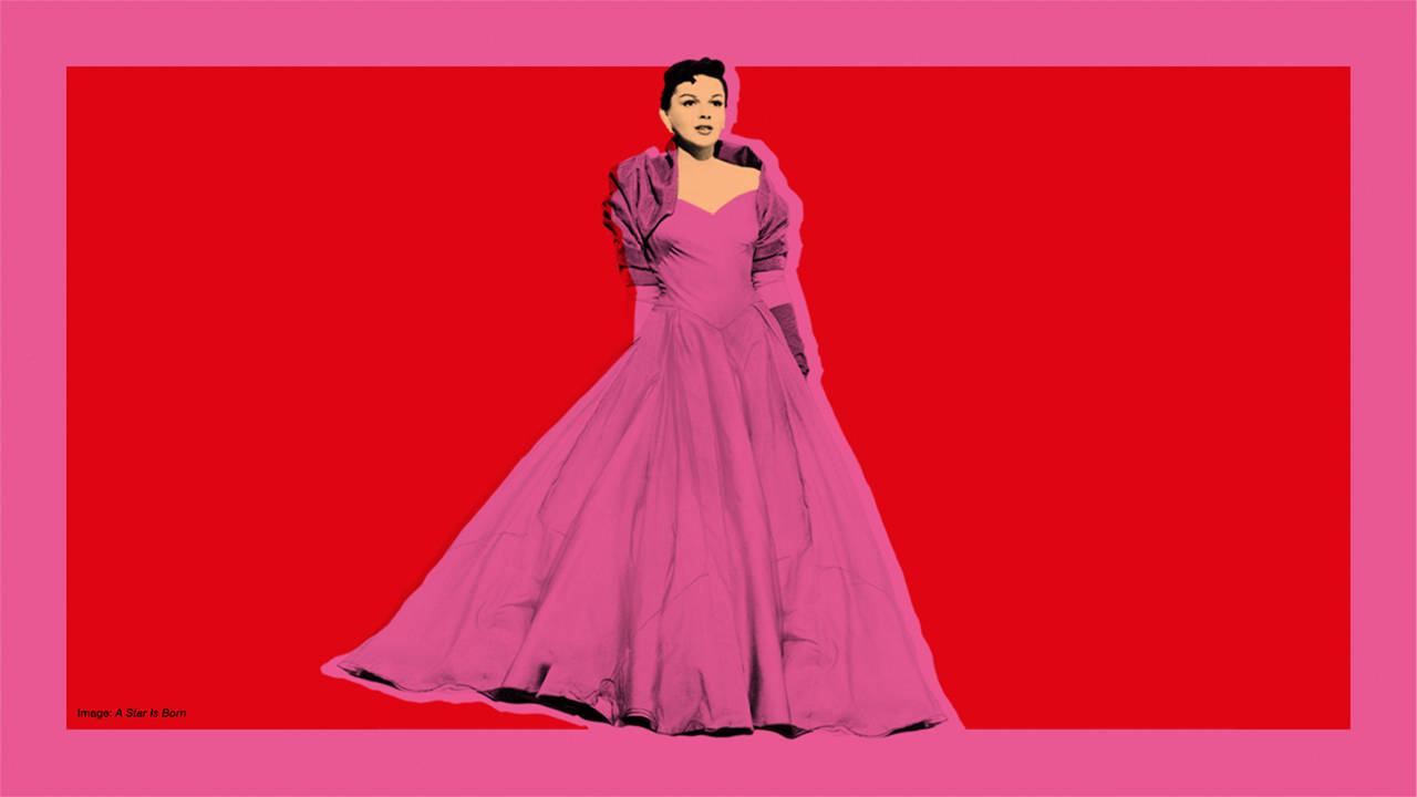 Iconic Hollywood Star, Judy Garland Digital Illustration Wallpaper