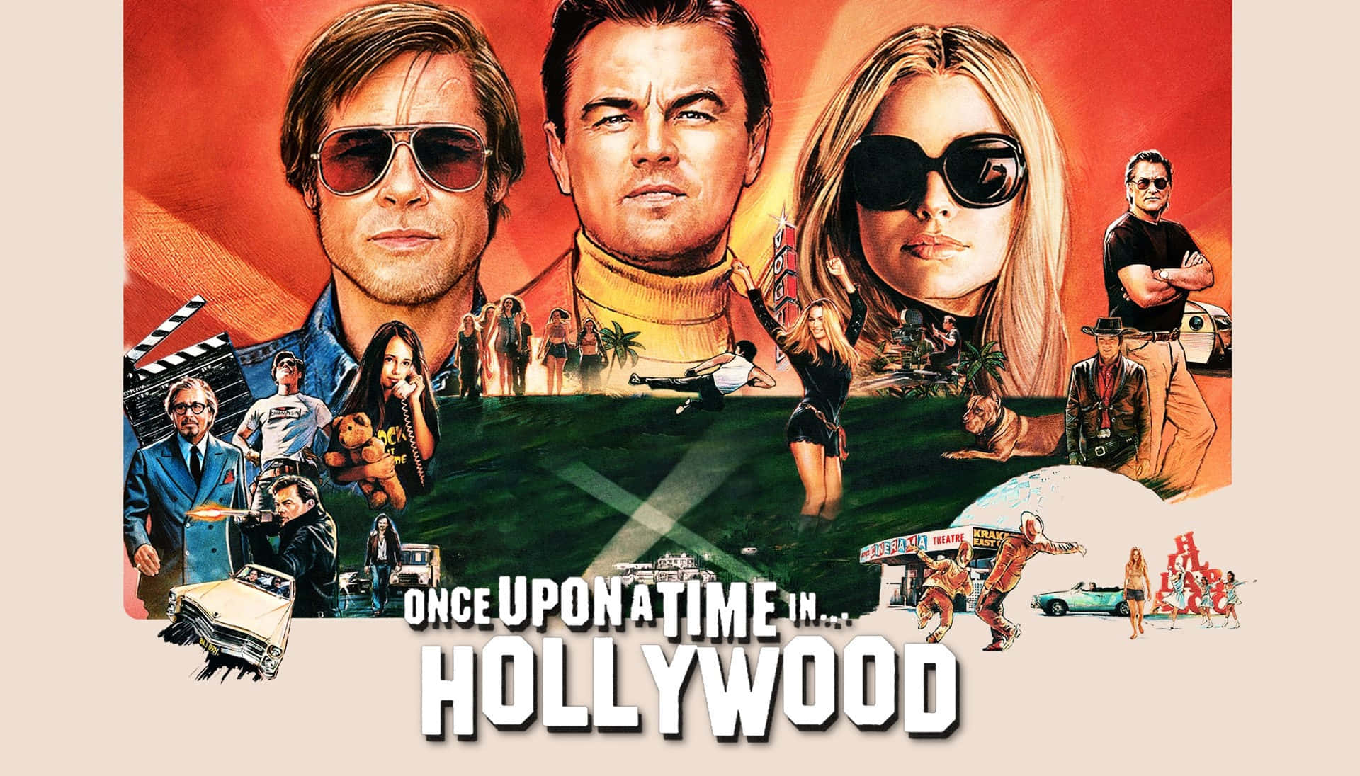 Once Upon A Time In Hollywood Background Complete Casts