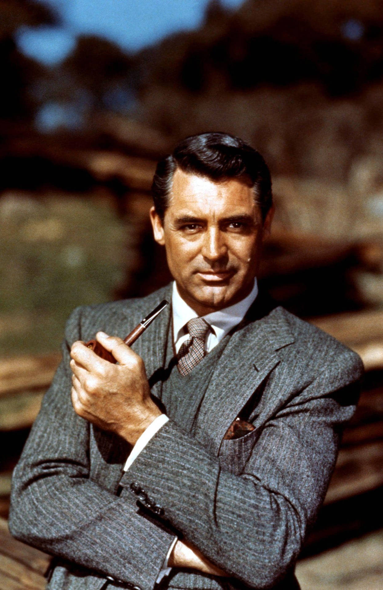 Hollywood Legend Cary Grant Wallpaper