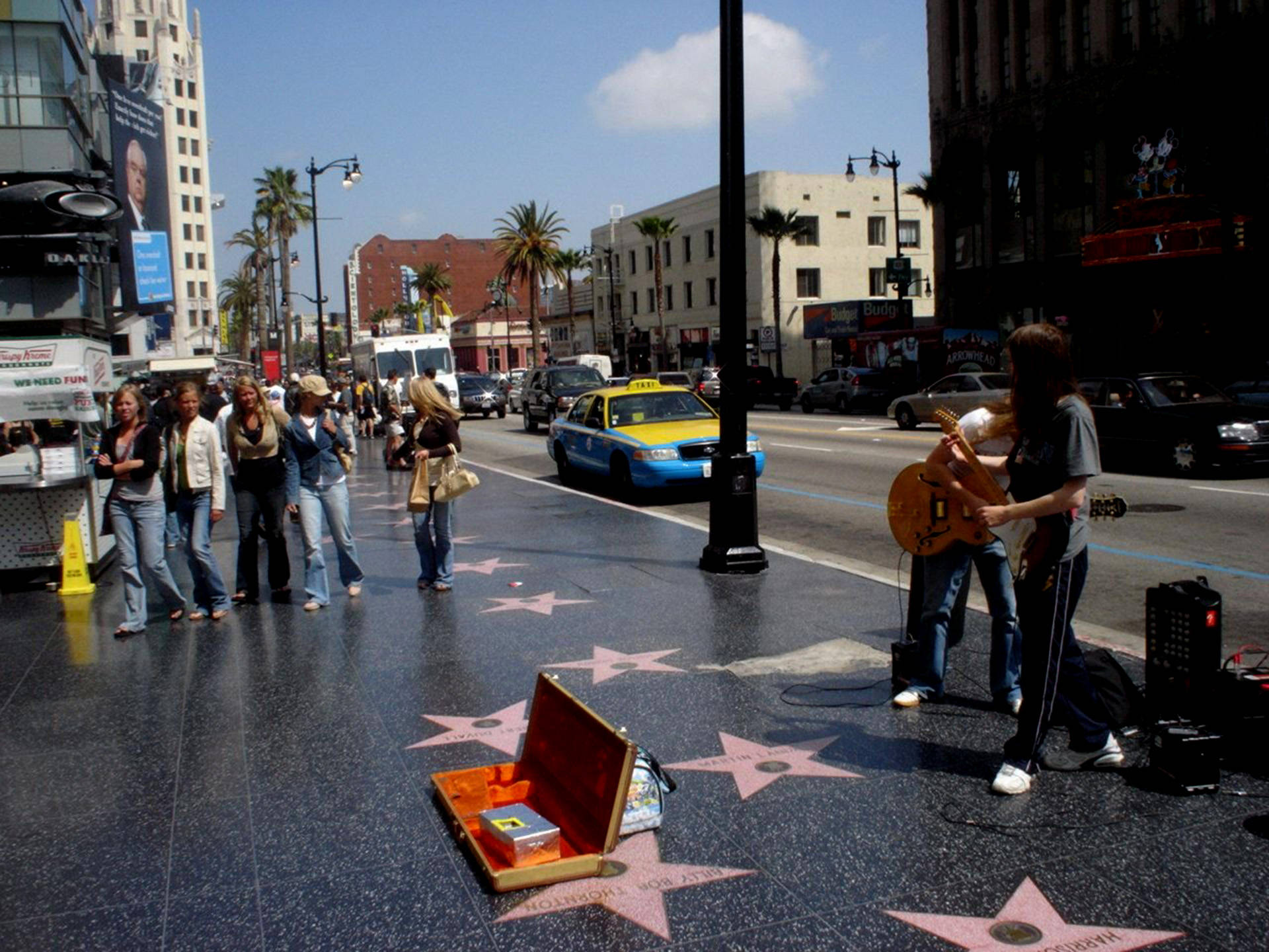 Hollywood Walk Of Fame Boulevard