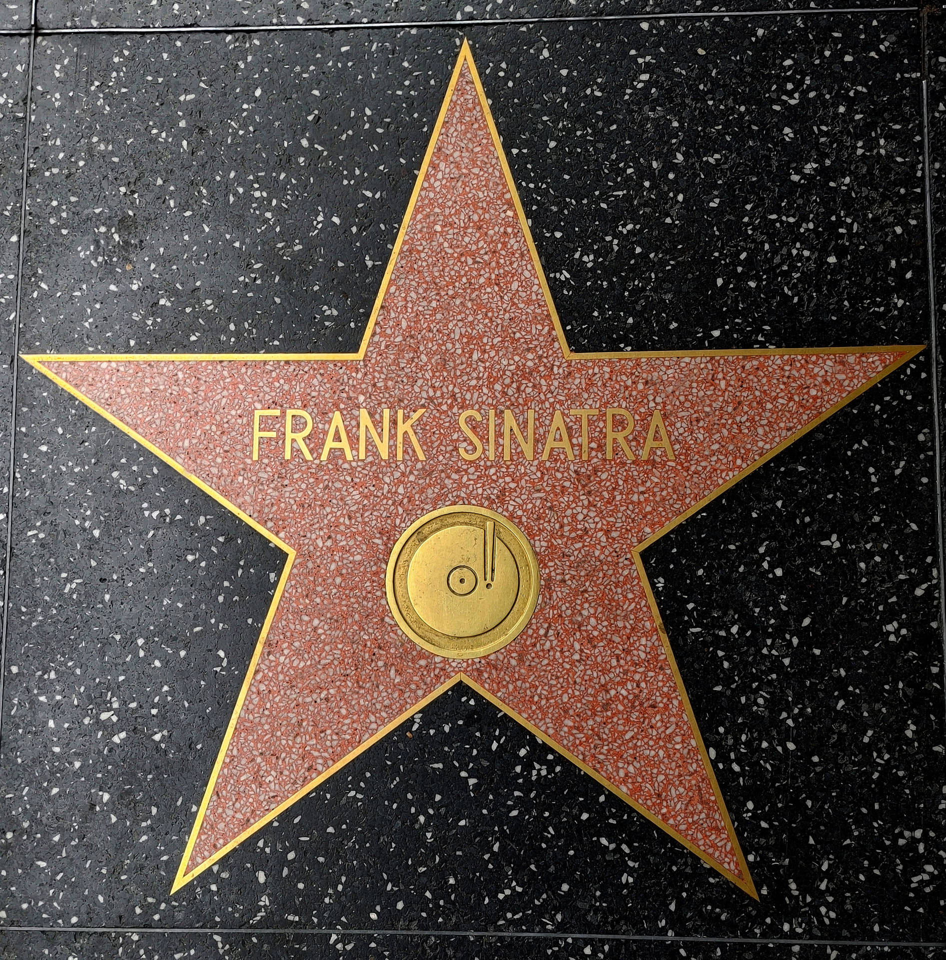 Hollywood Walk Of Fame Frank Sinatra