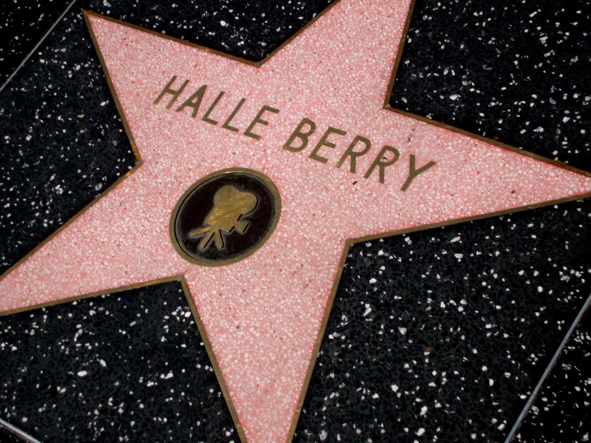 Hollywood Walk Of Fame Halle Berry Wallpaper