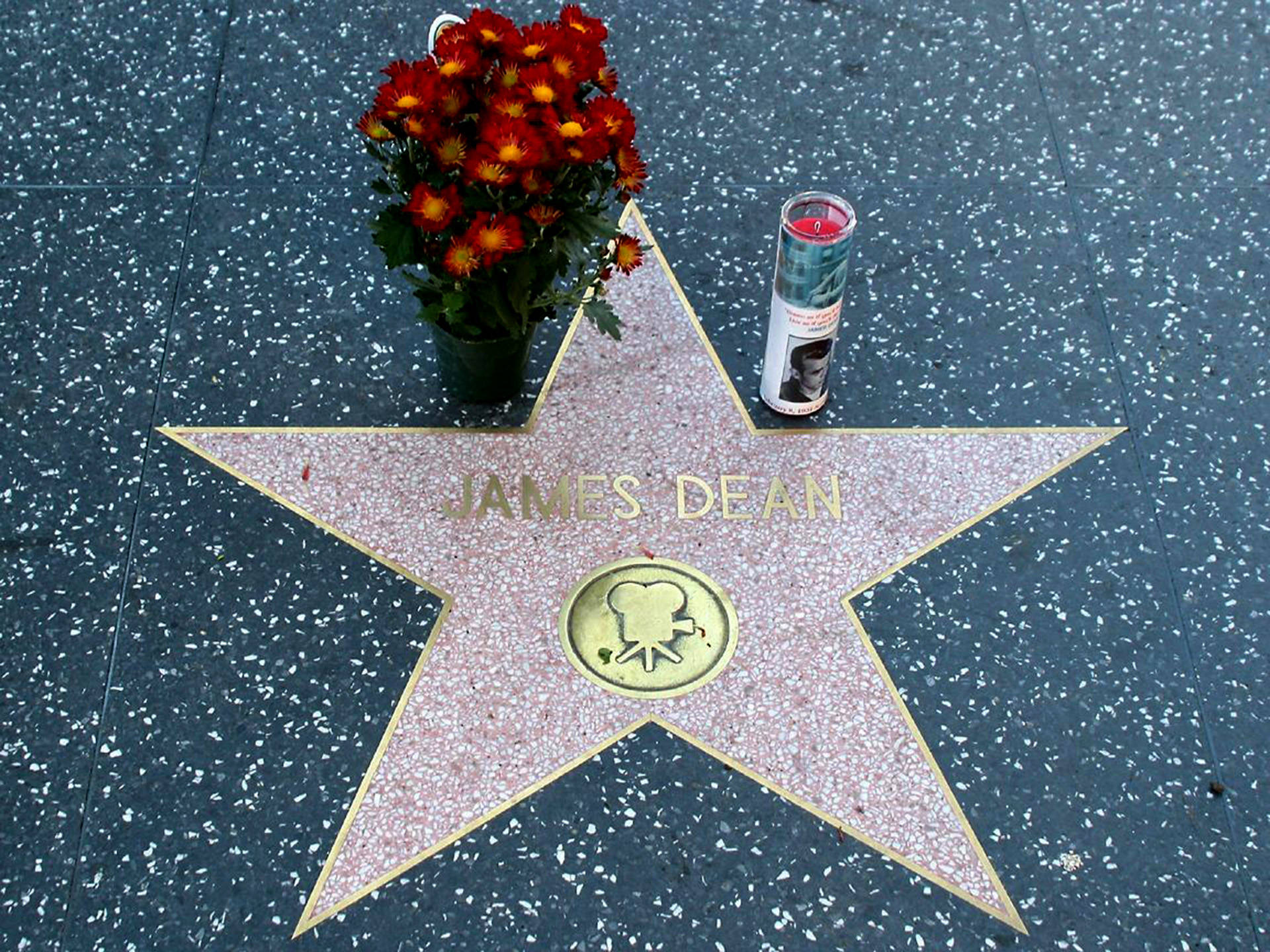 Hollywood Walk Of Fame James Dean Wallpaper