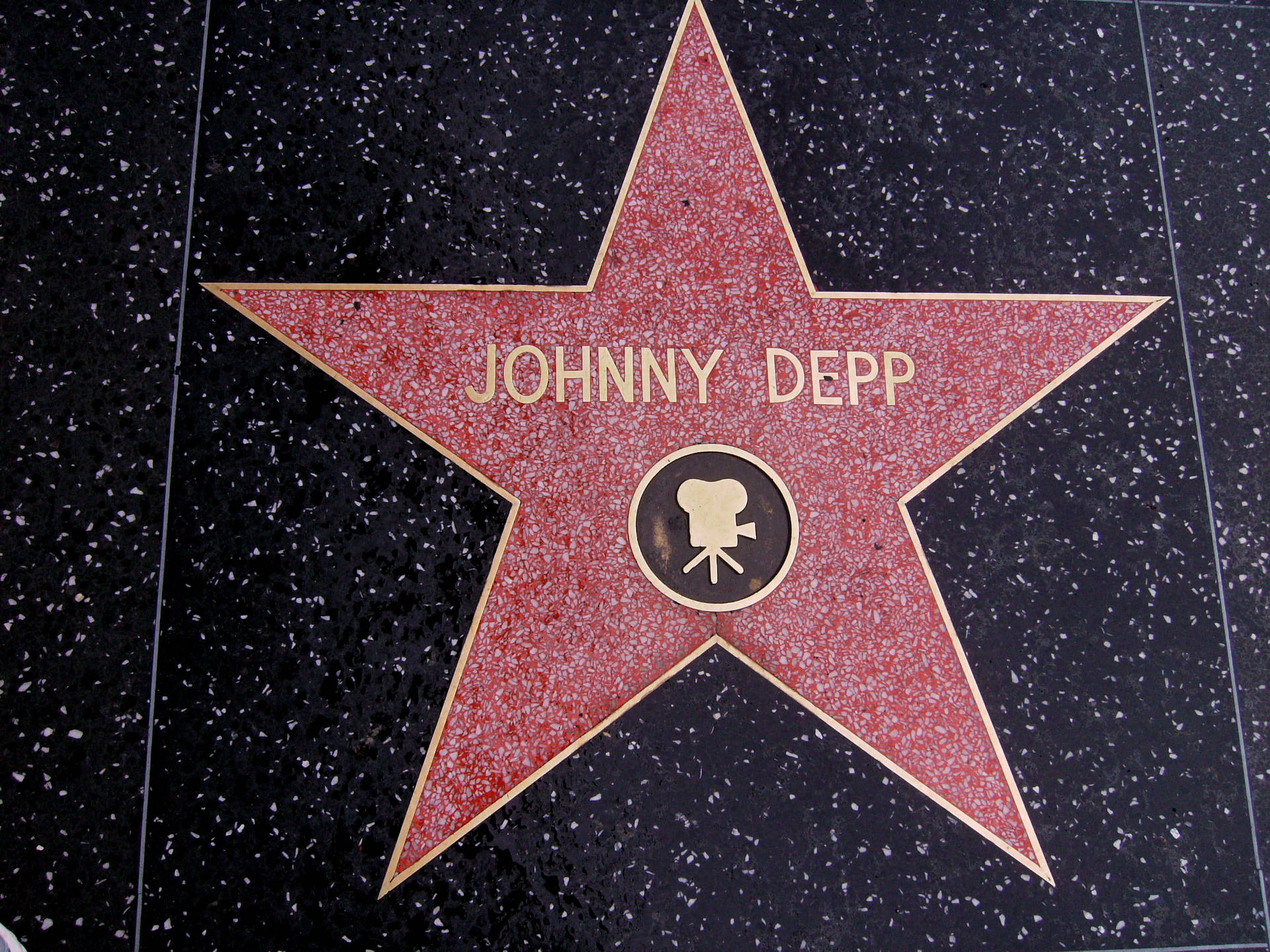 Hollywood Walk Of Fame Johnny Depp Wallpaper