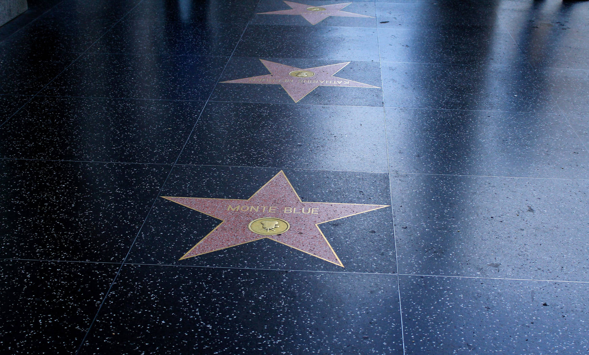 Hollywood Walk Of Fame Path Walk Wallpaper