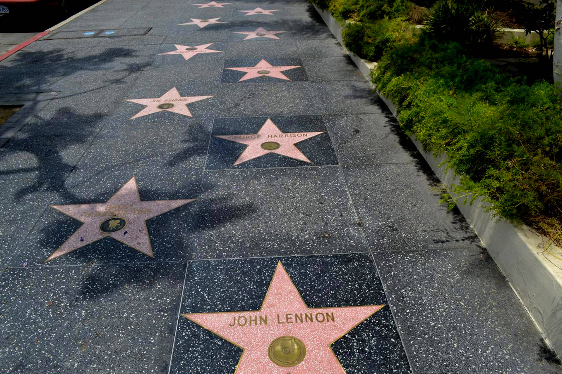 Hollywood Walk Of Fame Pathway
