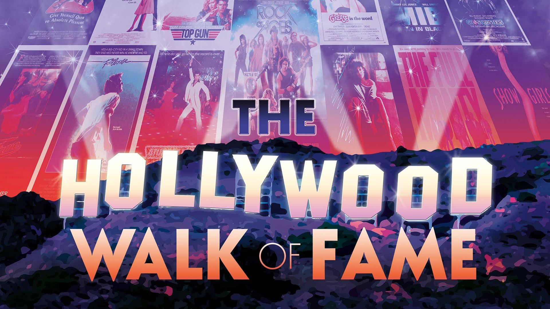 Hollywood Walk Of Fame Poster Wallpaper