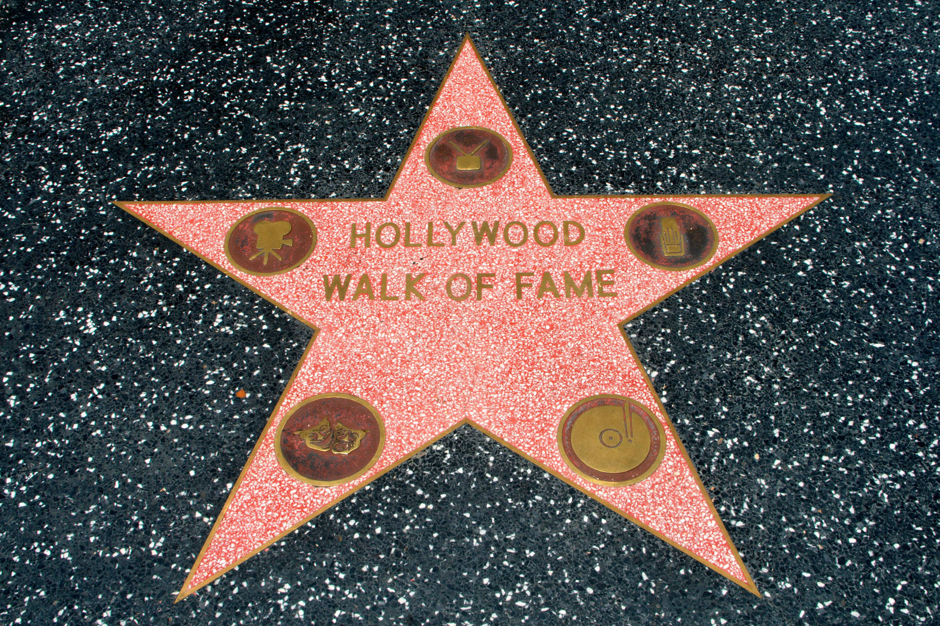 Hollywood Walk Of Fame Star Wallpaper