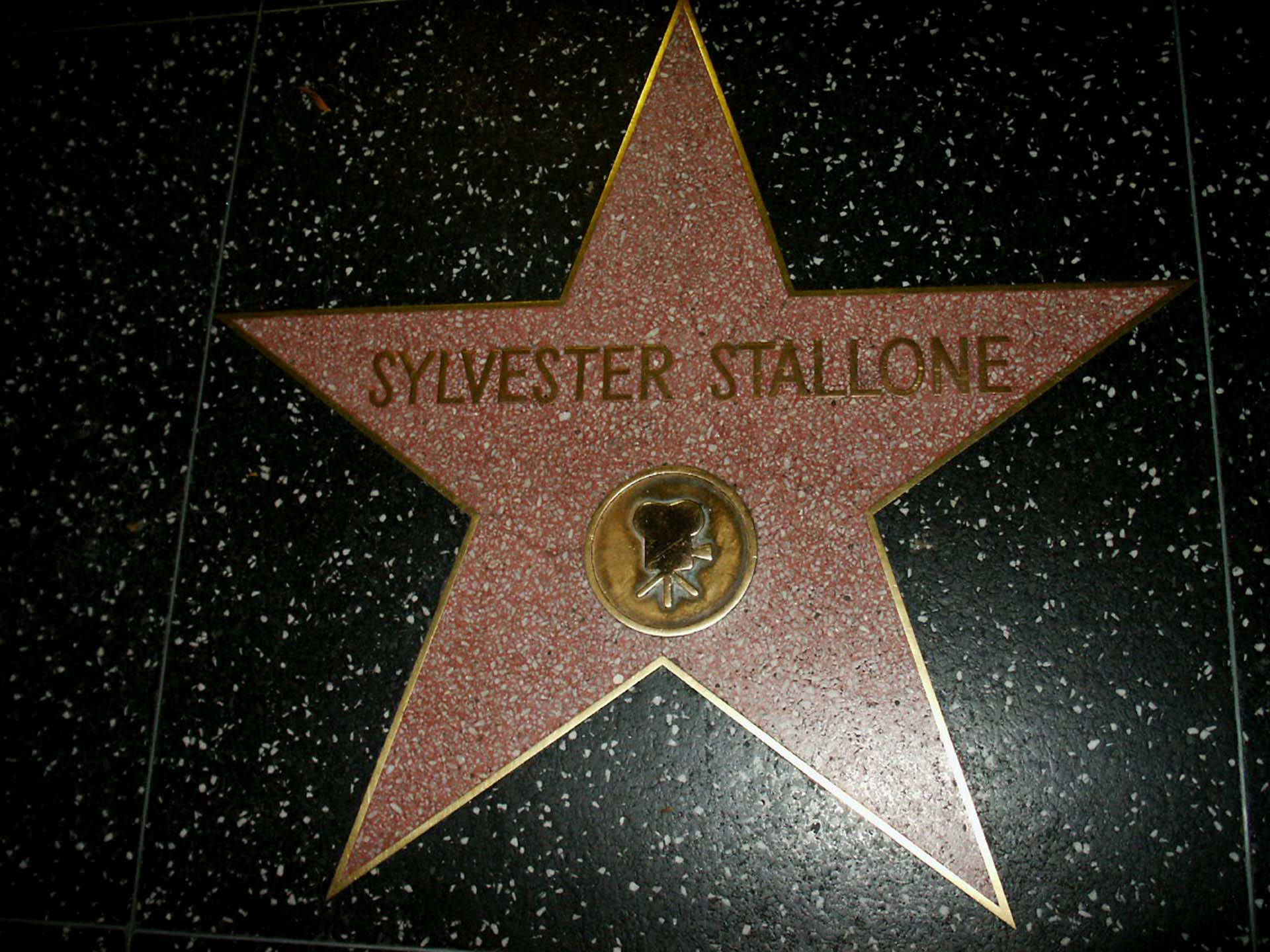 Hollywood Walk Of Fame Sylvester Stallone Wallpaper